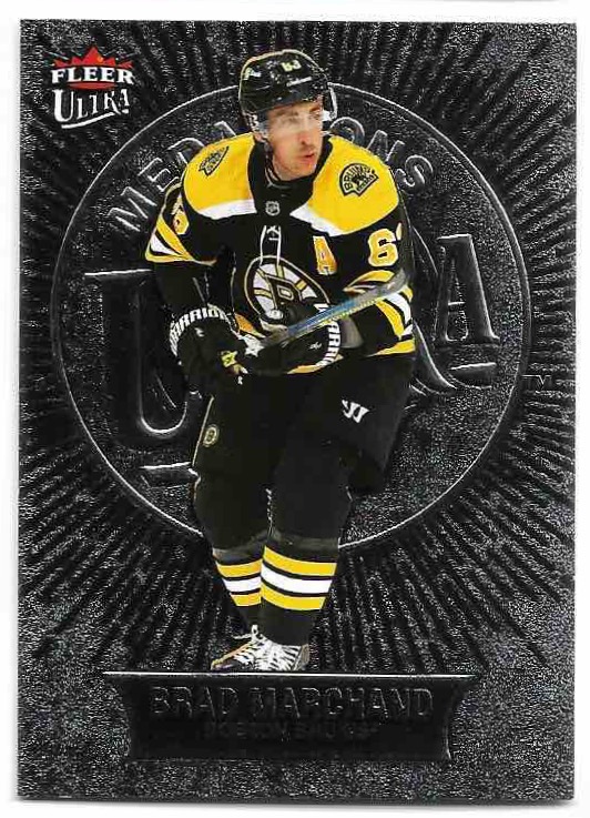 Medallions BRAD MARCHAND 21-22 UD Fleer Ultra