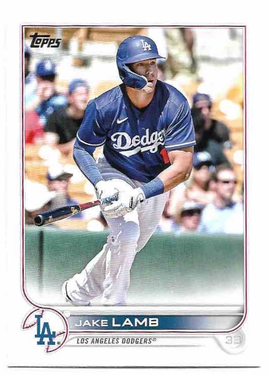 JAKE LAMB 2022 Topps Update Series Baseball