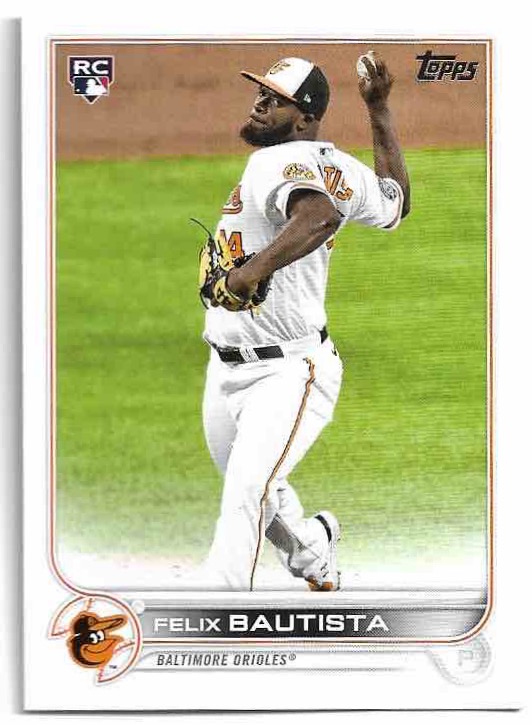Rookie FALIX BAUTISTA 2022 Topps Update Series Baseball