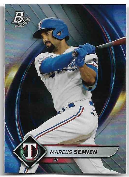 MARCUS SEMIEN 2022 Topps Bowman Platinum Baseball
