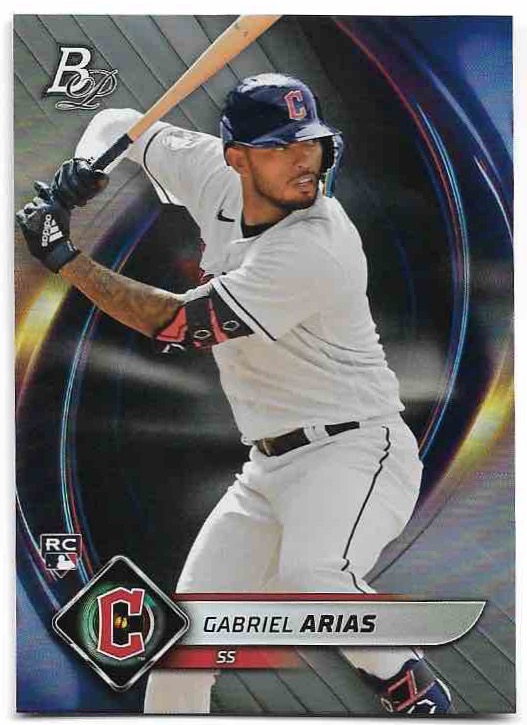 Rookie GABRIEL ARIAS 2022 Topps Bowman Platinum Baseball