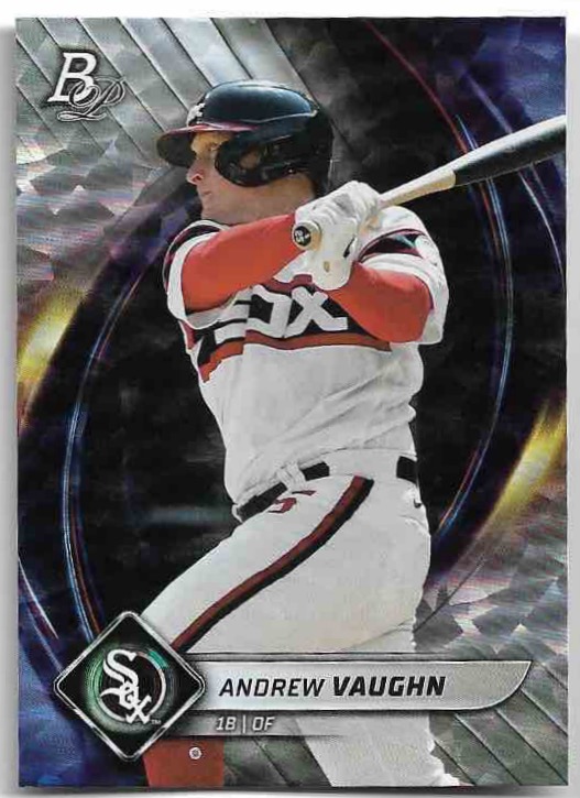 Ice Foil ANDREW VAUGHN 2022 Topps Bowman Platinum Baseball