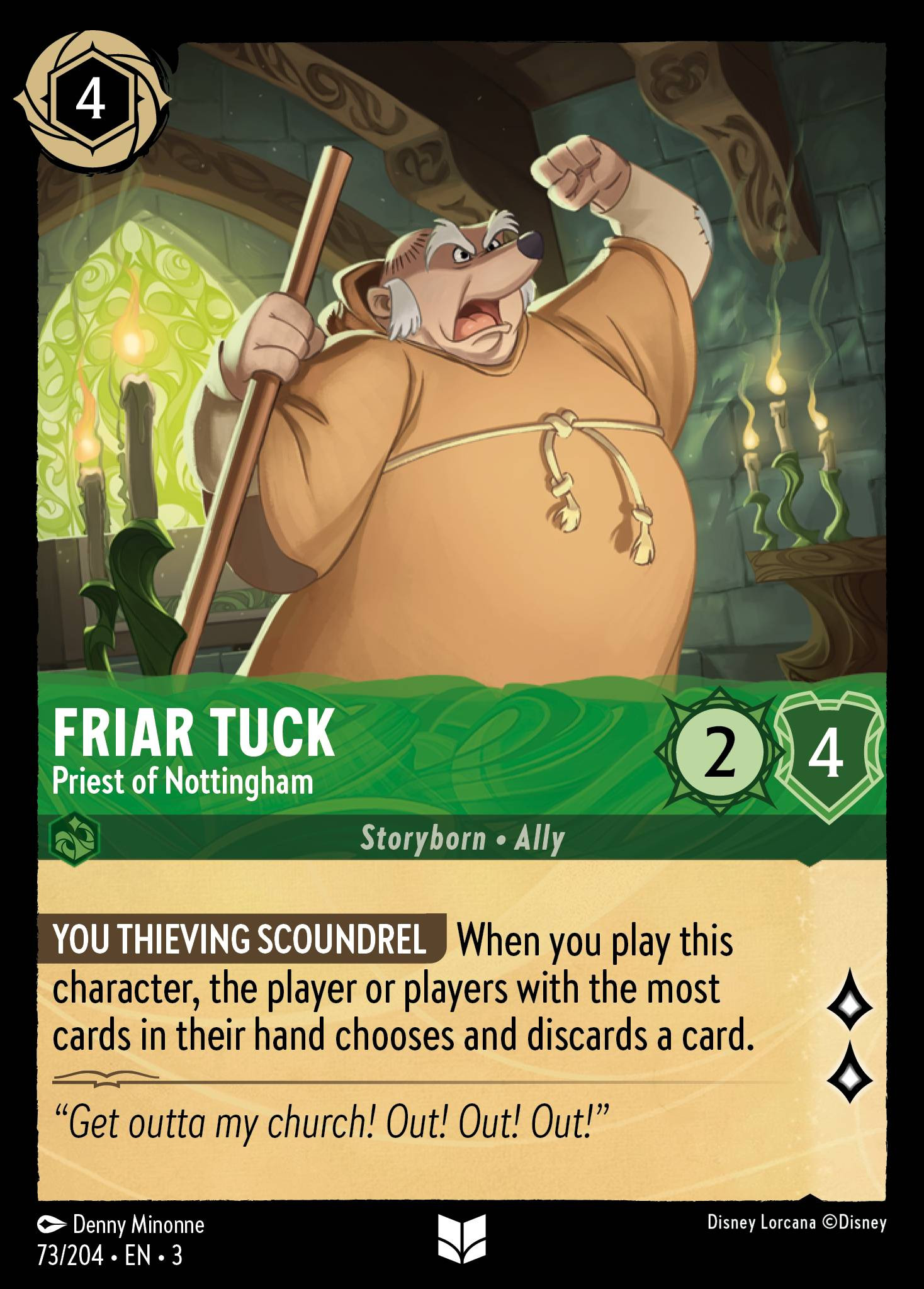 FRIAR TUCK - Priest of Nottingham