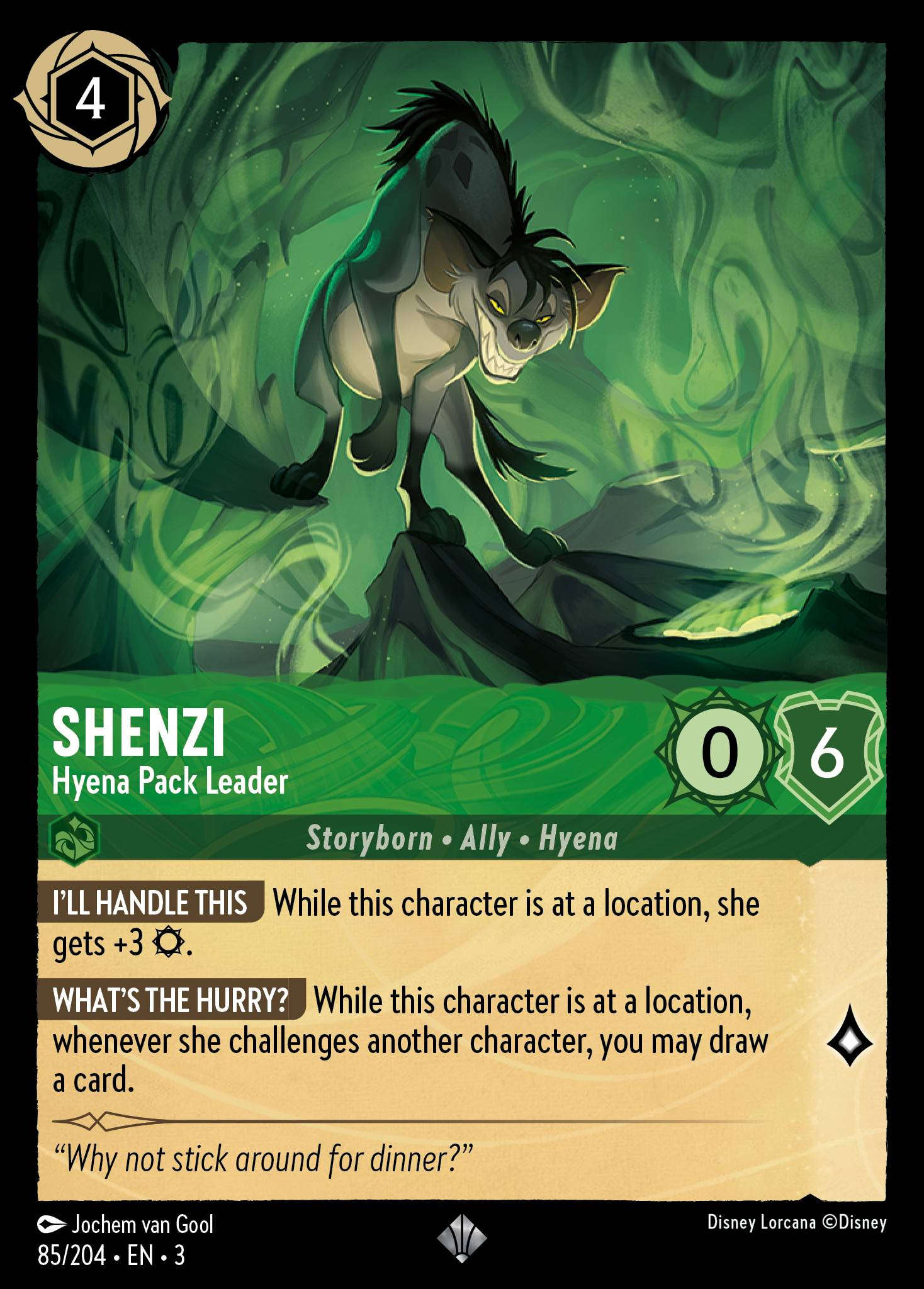 SHENZI - Hyena Pack Leader
