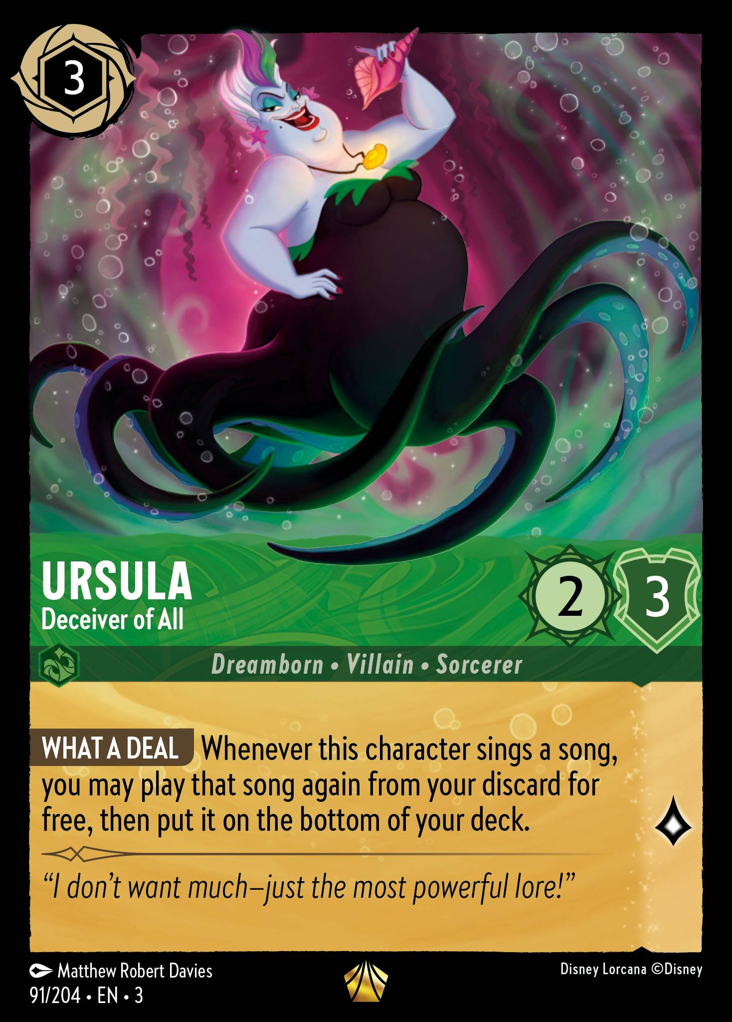 URSULA - Deceiver of All