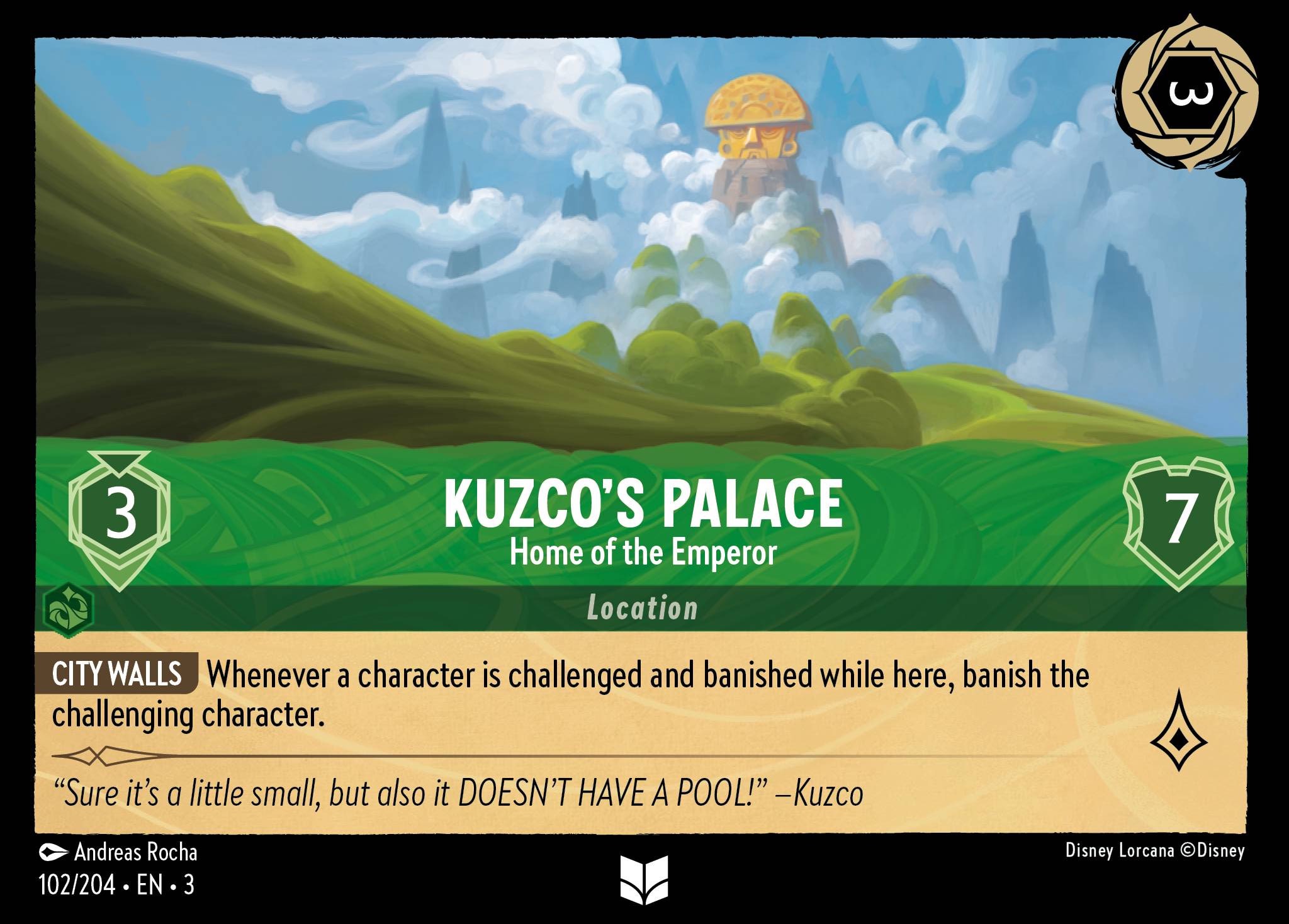 KUZCO'S PALACE - Home of the Emperor