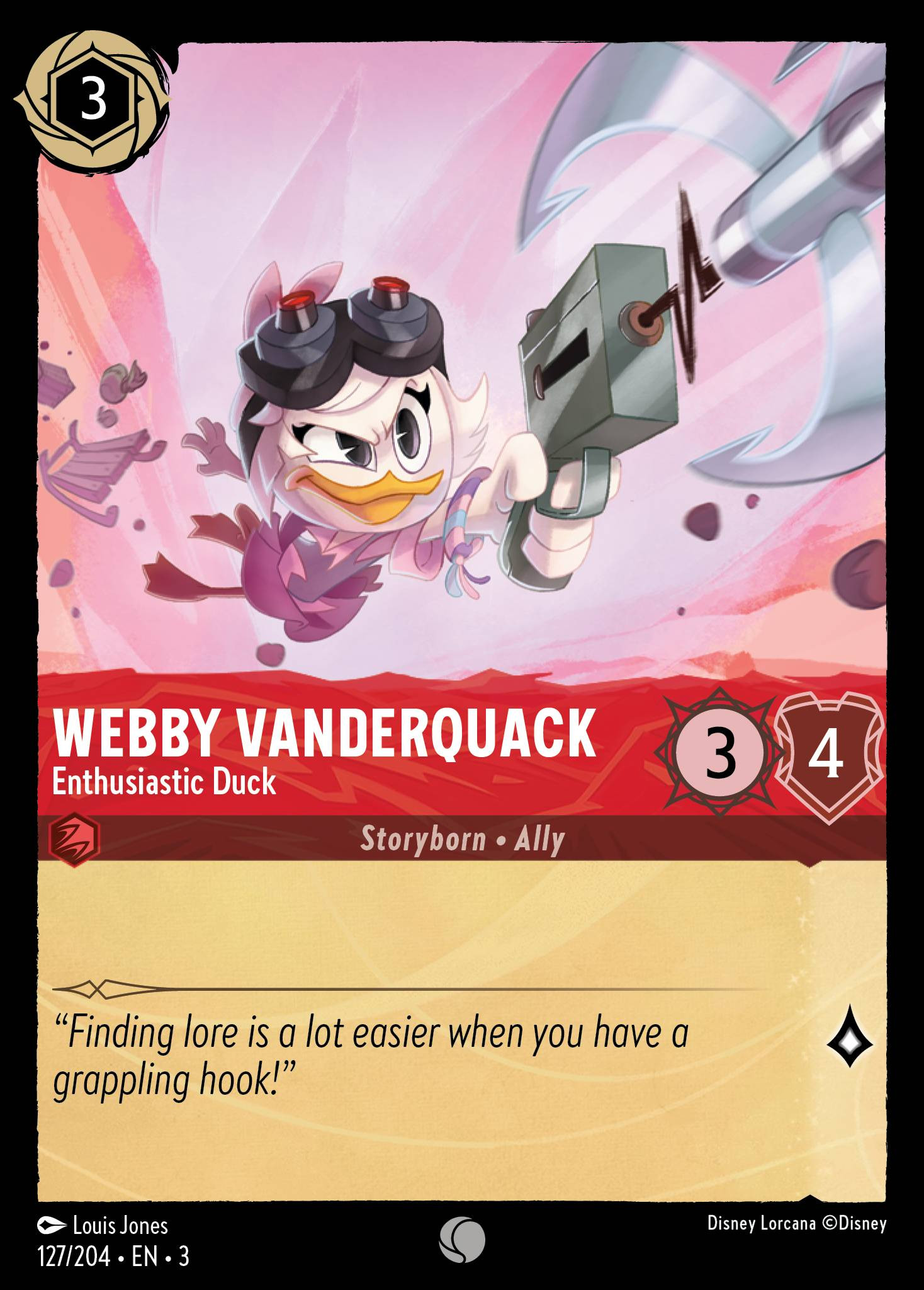 WEBBY VANDERQUACK - Enthusiastic Duck