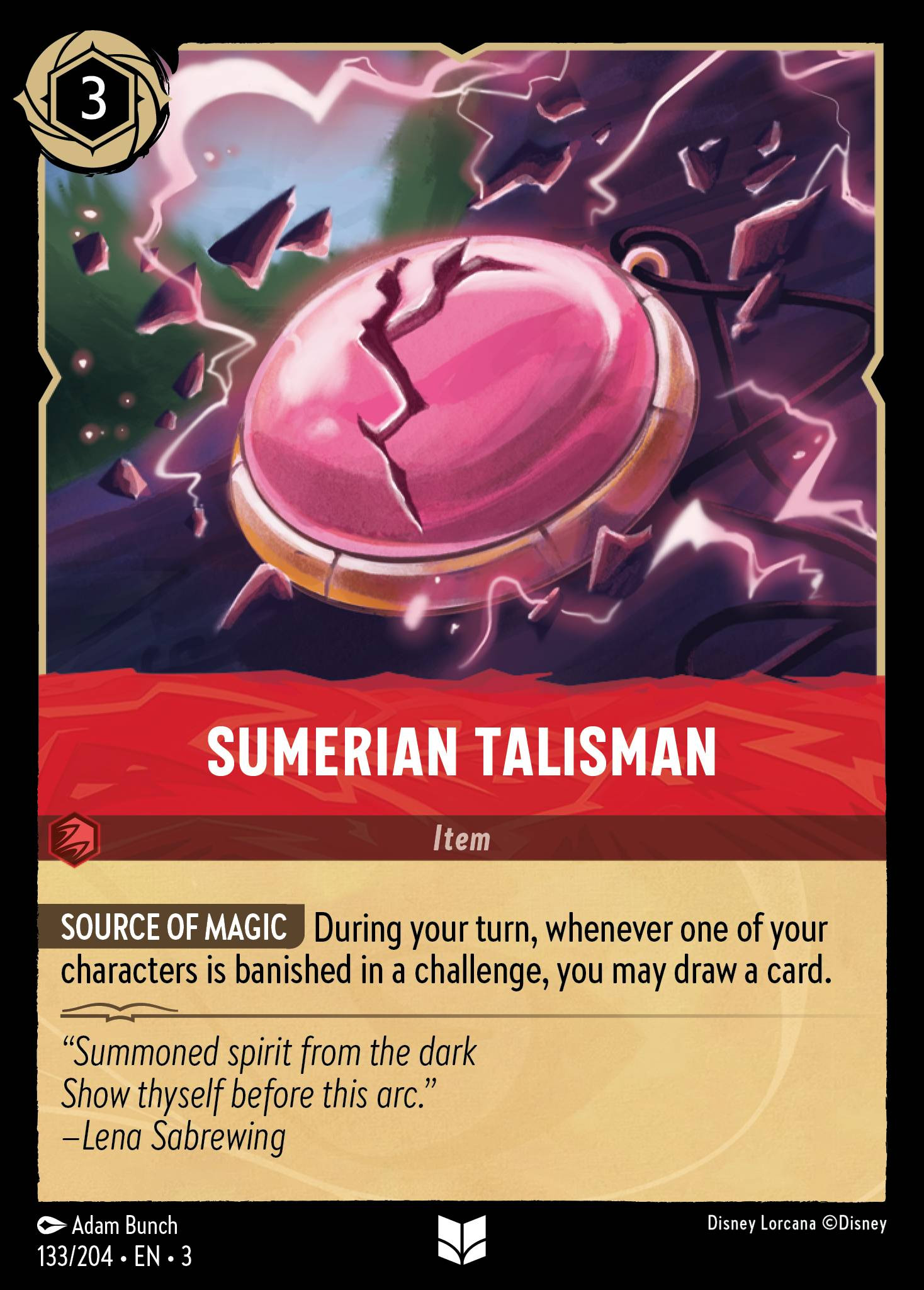 SUMERIAN TALISMAN