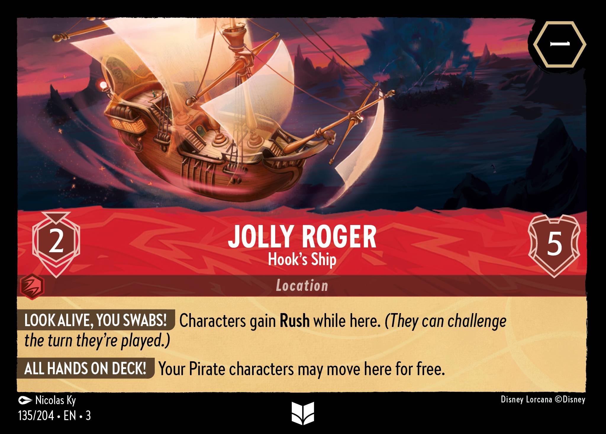 JOLLY ROGER - Hook's Ship