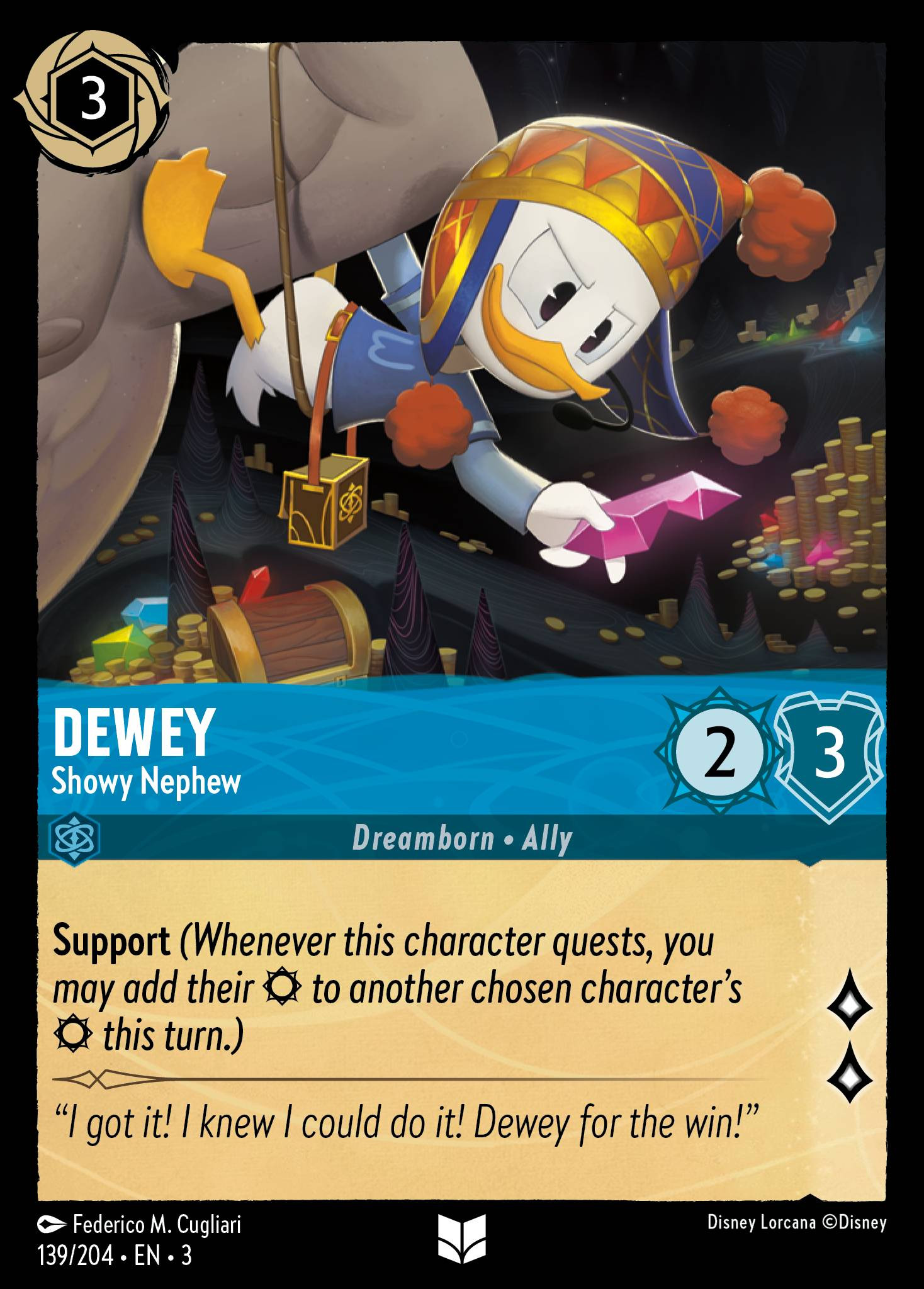 DEWEY - Showy Nephew