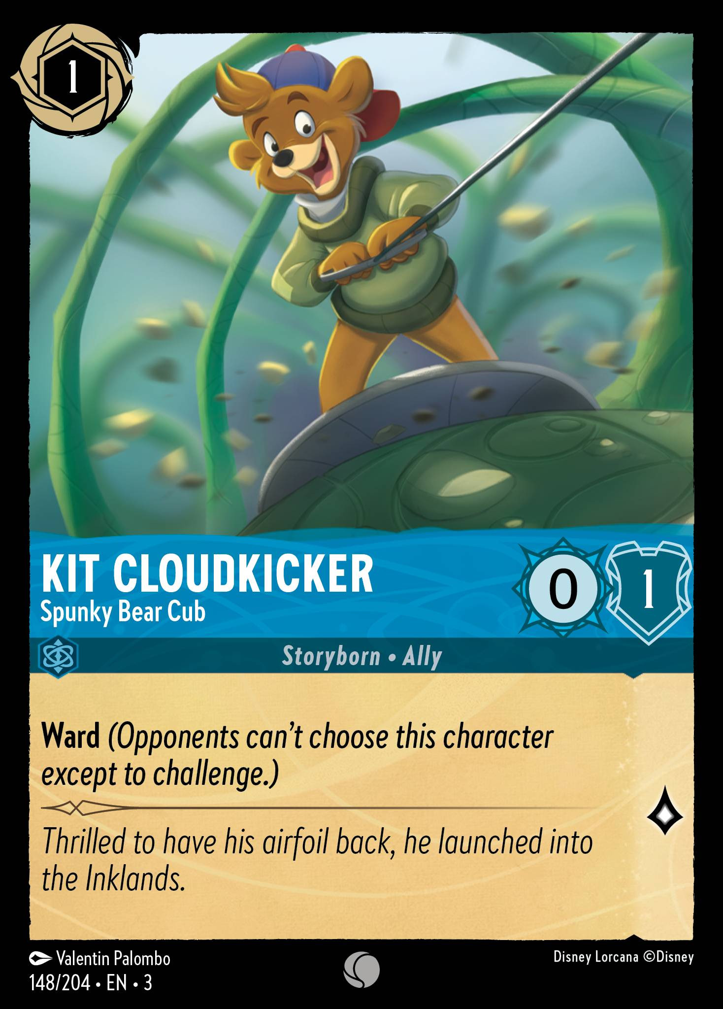 KIT CLOUDKICKER - Spunky Bear Cub