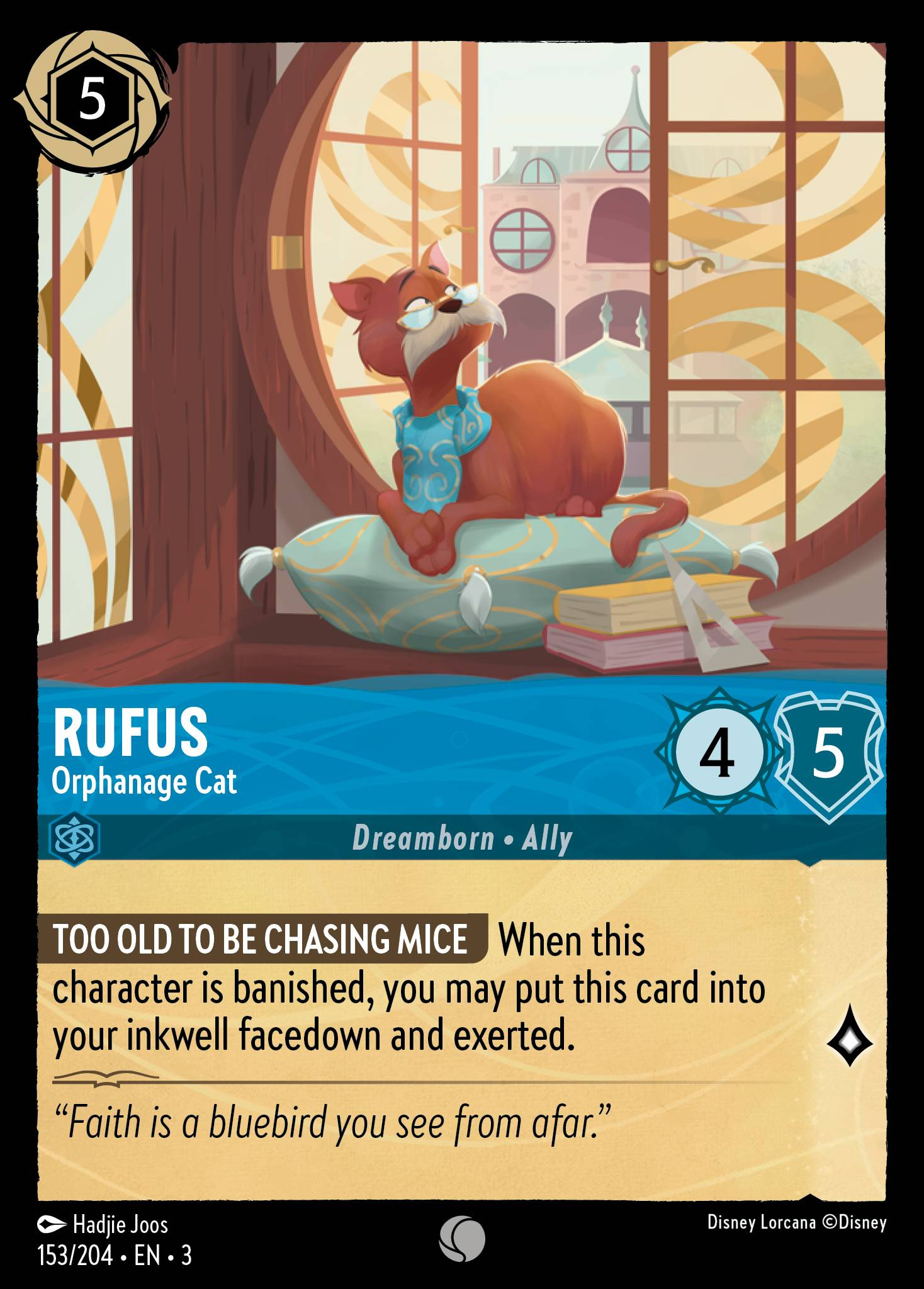 RUFUS - Orphanage Cat