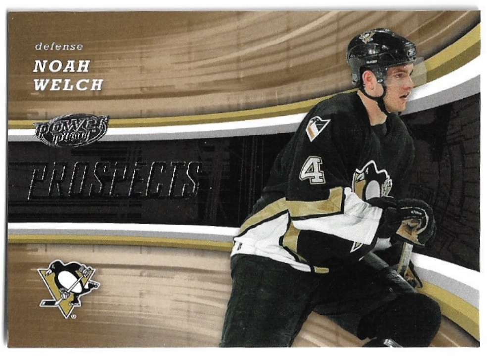 Rookie Prospects NOAH WELCH 06-07 UD Power Play
