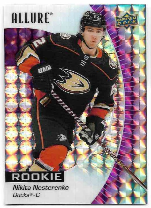 Rookie Purple Diamond NIKITA NESTERENKO 23-24 UD Allure /10