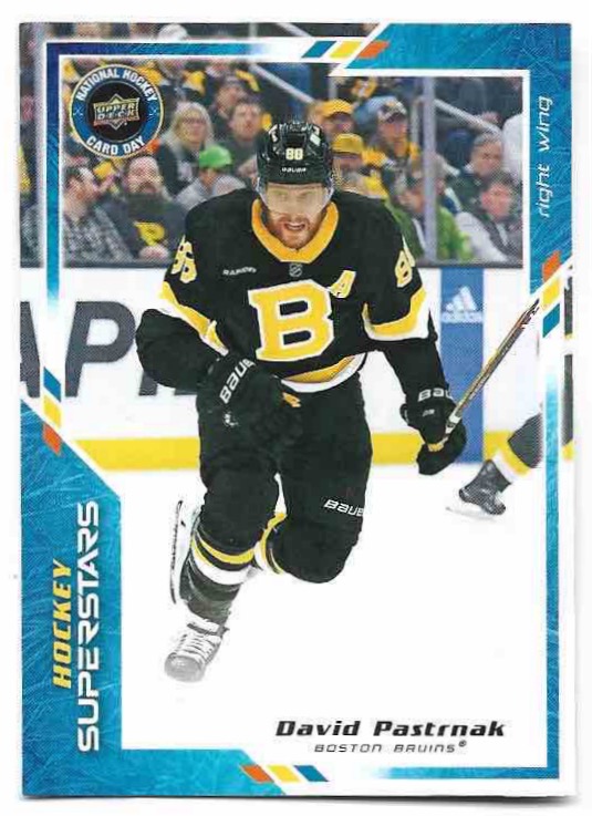 Hockey Super Stars DAVID PASTRŇÁK 2024 UD National Hockey Card Day
