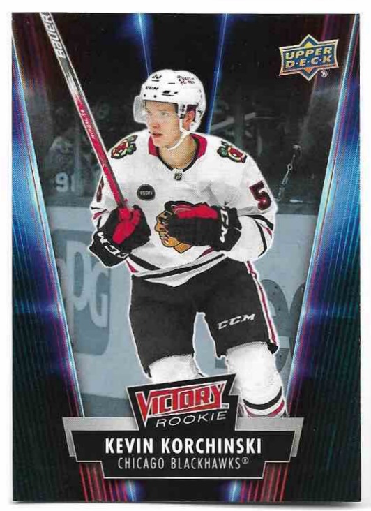 Victory Black Rookie KEVIN KORCHINSKI 2024 UD National Hockey Card Day