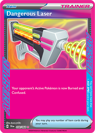  Ace Rare - DANGEROUS LASER