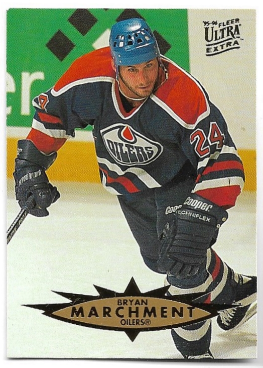 BRYAN MARCHMENT 95-96 Fleer Ultra Extra