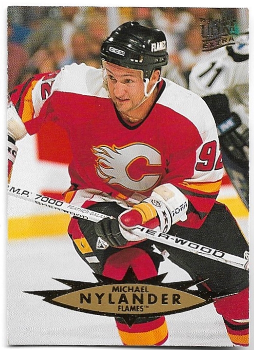 MICHAEL NYLANDER 95-96 Fleer Ultra Extra