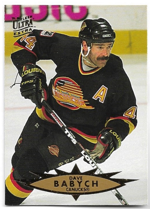 DAVE BABYCH 95-96 Fleer Ultra Extra