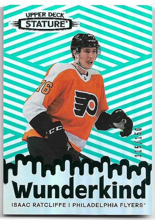 Rookie Green Wunderkind ISAAC RATCLIFFE 22-23 UD Stature /150