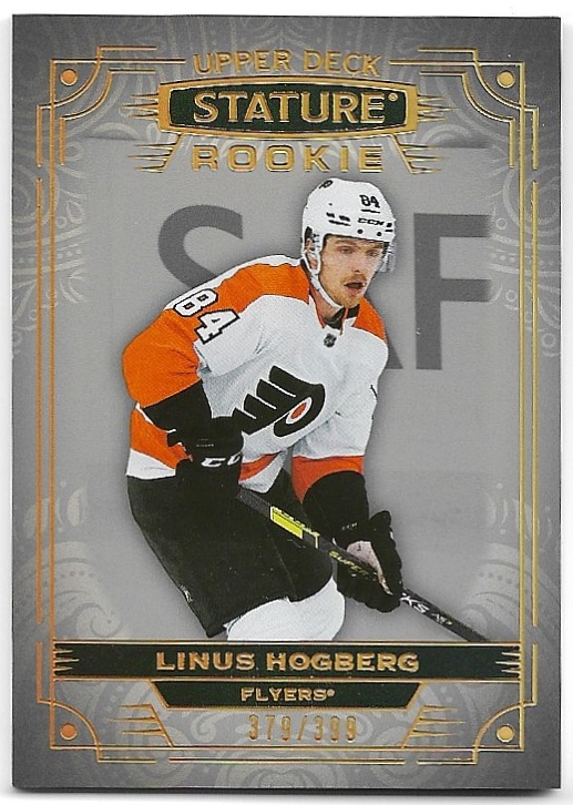 Rookie LINUS HOGBERG 22-23 UD Stature /399