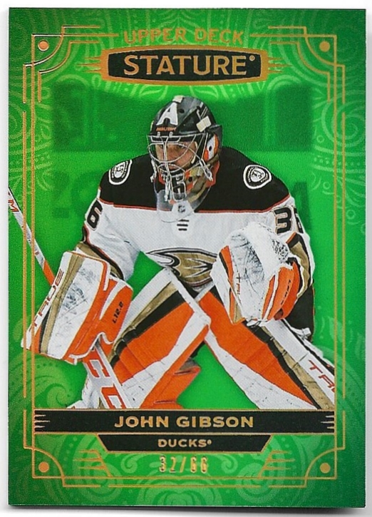 Photo Variation Green JOHN GIBSON 22-23 UD Stature /66