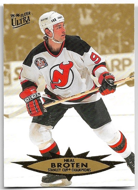 1995 Stanley Cup NEAL BROTEN 95-96 Fleer Ultra Extra