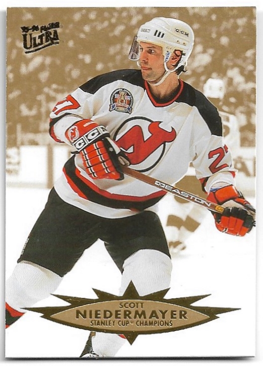 1995 Stanley Cup SCOTT NIEDERMAYER 95-96 Fleer Ultra Extra