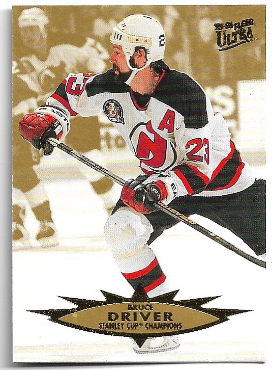 1995 Stanley Cup BRUCE DRIVER 95-96 Fleer Ultra Extra