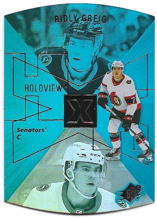 Rookie 1997-98 SPx Holoview RIDLY GREIG 23-24 UD Extended Series