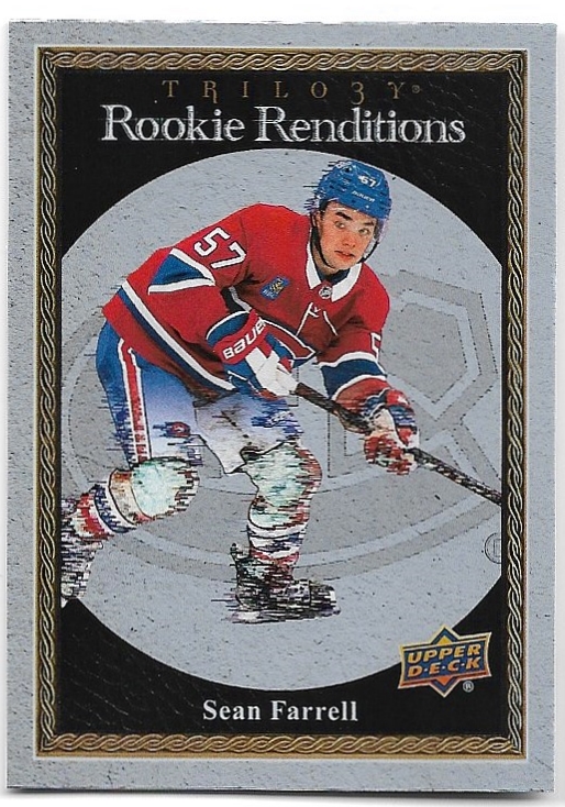 Rookie Renditions SEAN FARRELL 23-24 UD Trilogy