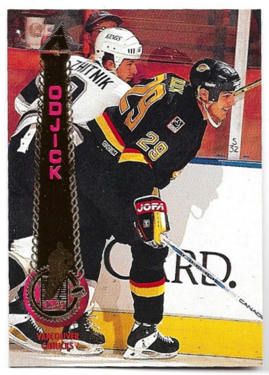 GINO ODJICK 94-95 Pinnacle