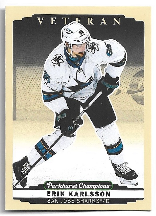 ERIK KARLSSON 22-23 UD Parkhurst Champions