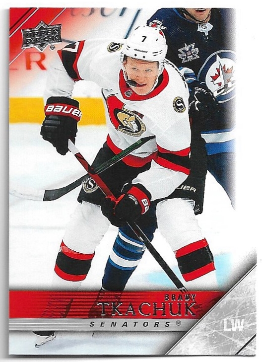 05-06 Tribute BRADY TKACHUK 20-21 UD Extended Series