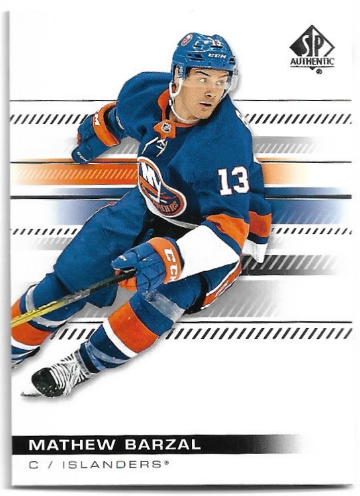 MATHEW BARZAL 19-20 UD SP AUTHENTIC