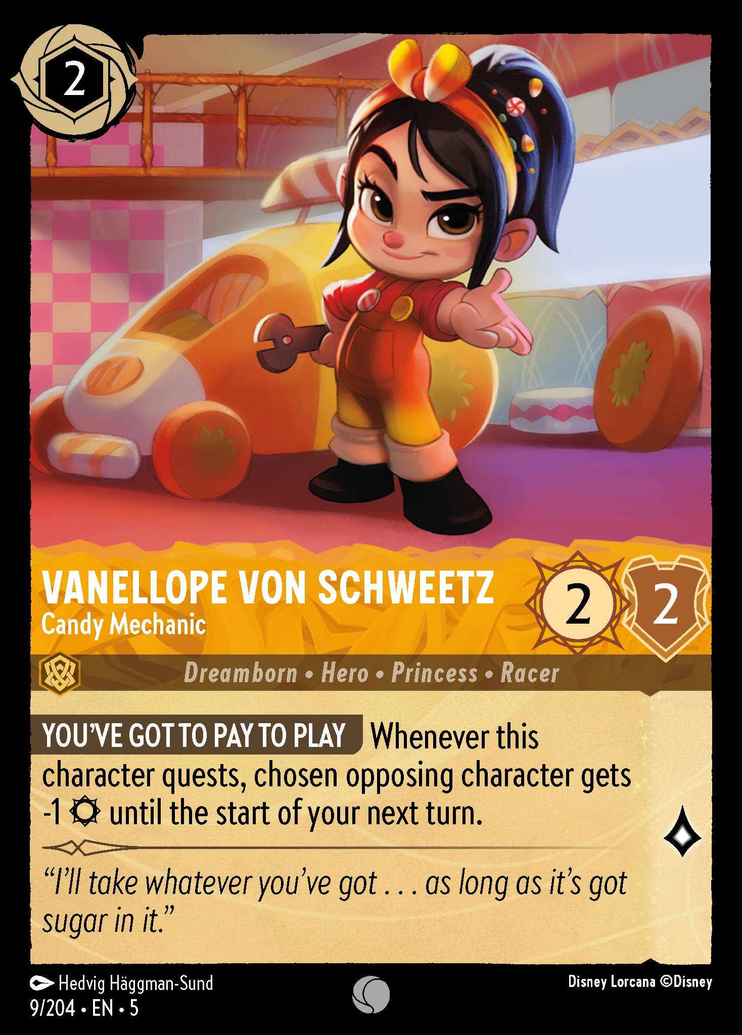 VANELLOPE VON SCHWEETZ - Candy Mechanic