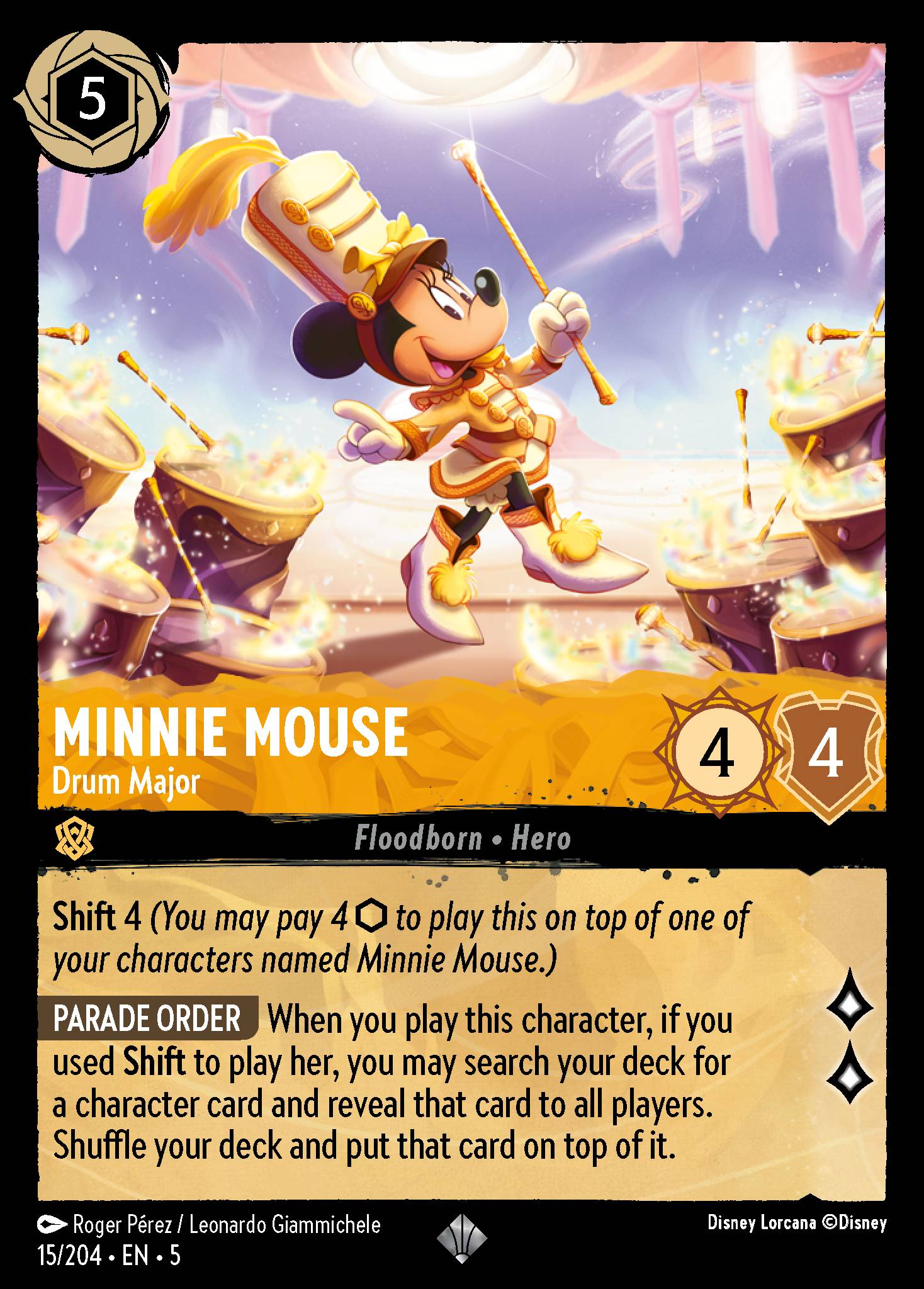 MINNIE MOUSE - Drum Major