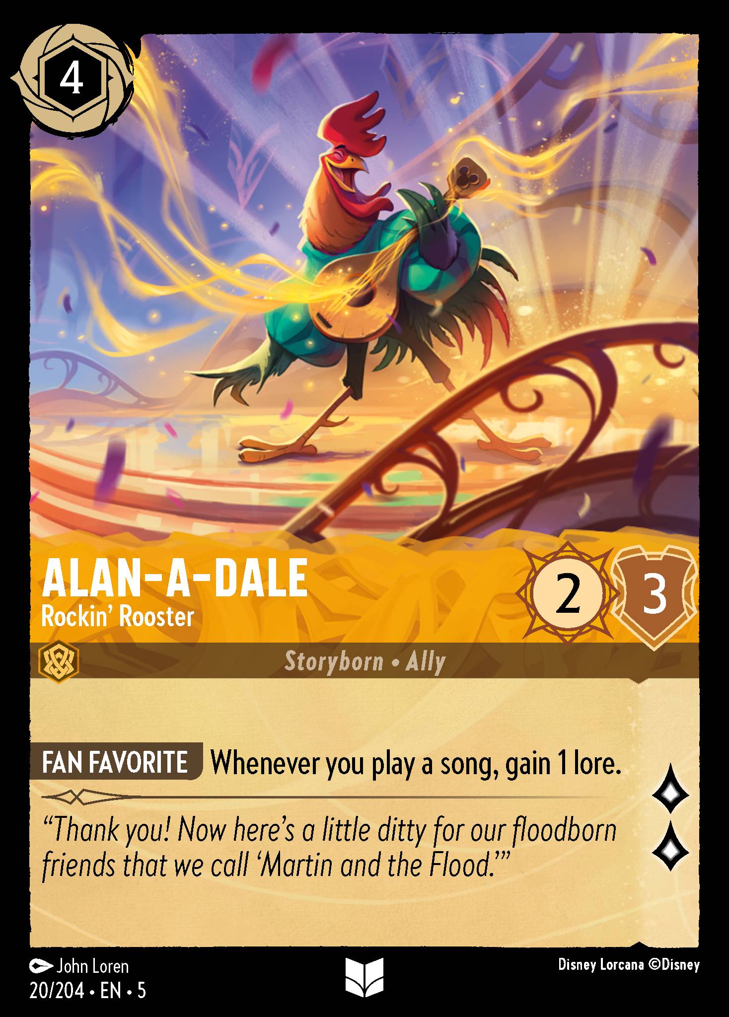 ALAN-A-DALE - Rockin' Rooster