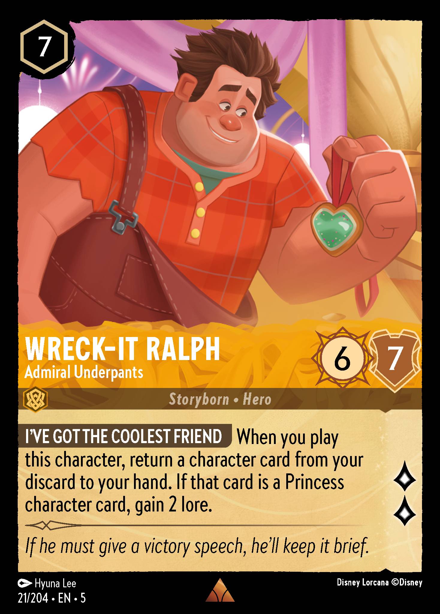 WRECK-IT RALPH - Admiral Underpants