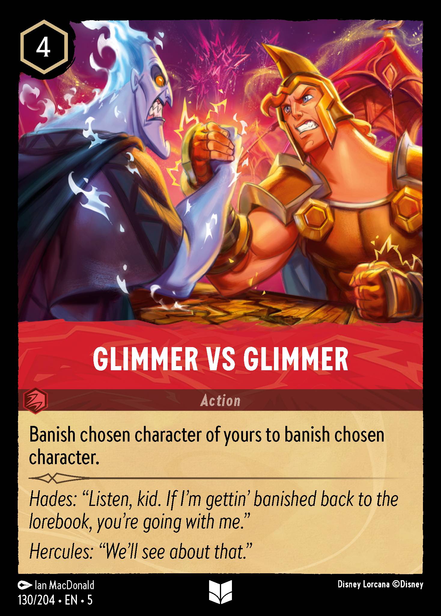 GLIMMER VS GLIMMER
