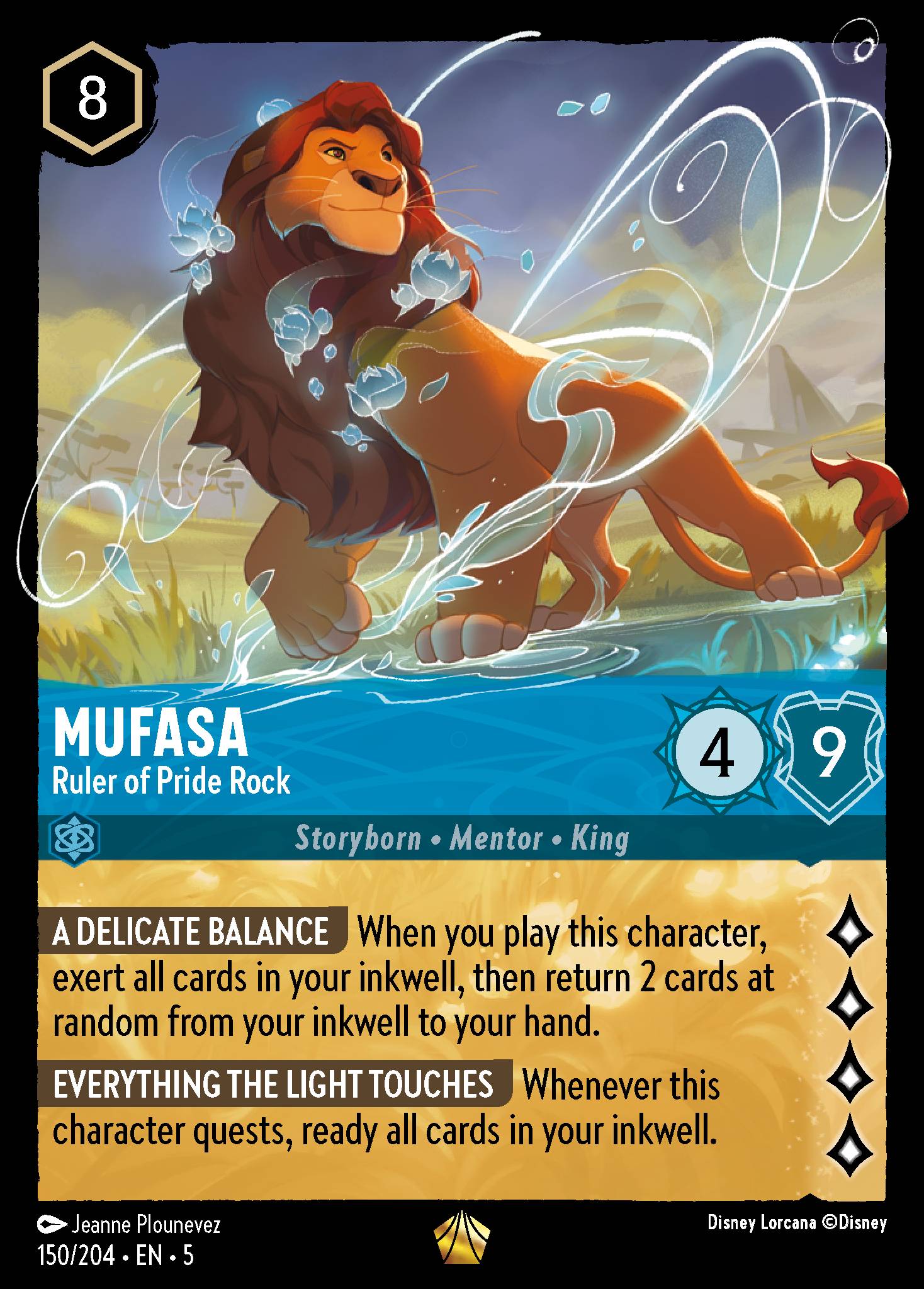 MUFASA - Ruler of Pride Rock