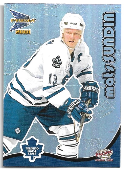 MATS SUNDIN 00-01 Pacific Prism McDonald's