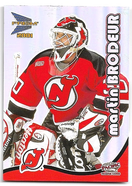 MARTIN BRODEUR 00-01 Pacific Prism McDonald's