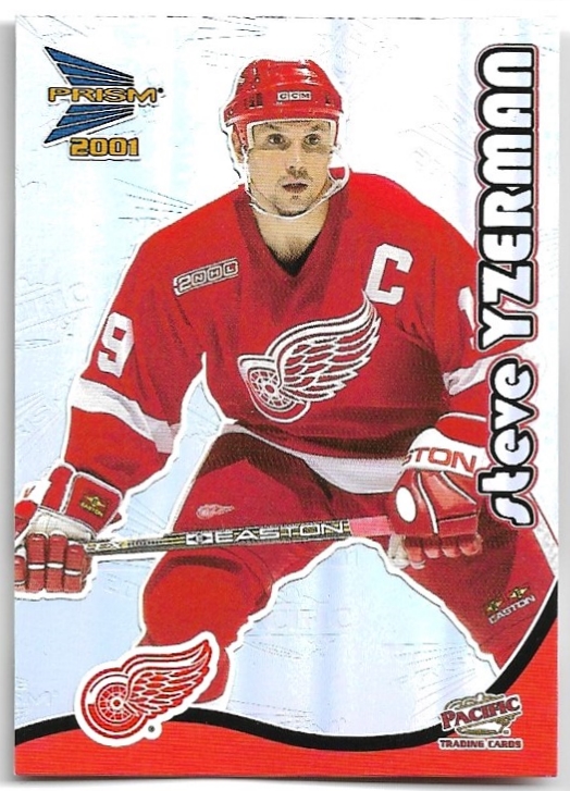STEVE YZERMAN 00-01 Pacific Prism McDonald's