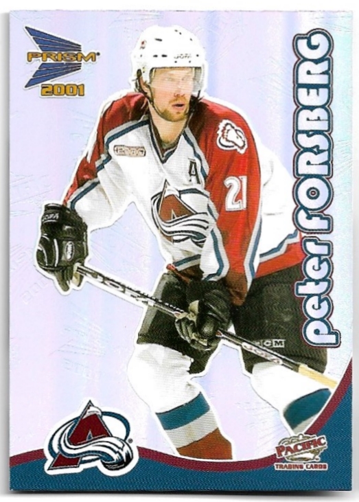 PETER FORSBERG 00-01 Pacific Prism McDonald's