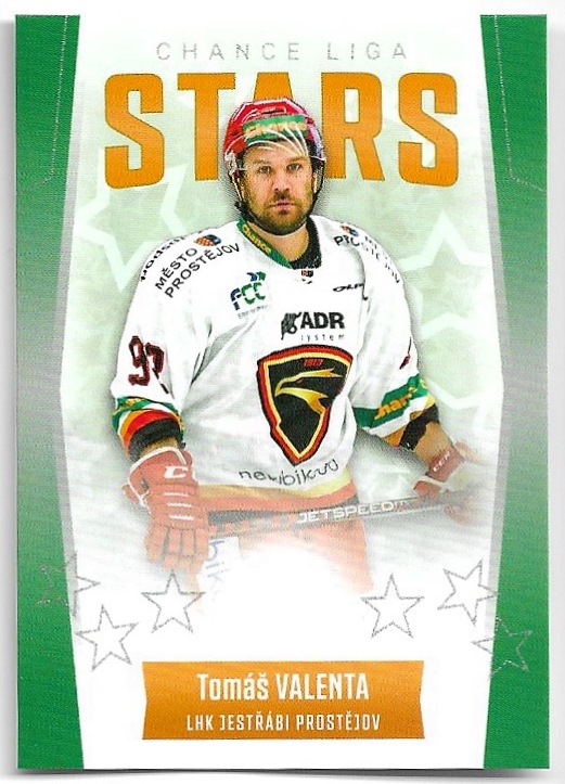 Stars TOMÁŠ VALENTA 22-23 GOAL Cards Chance liga 1.série