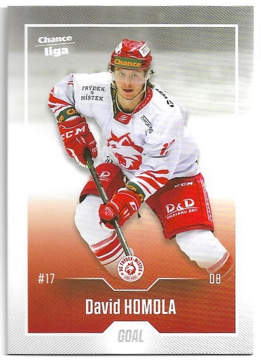 DAVID HOMOLA 22-23 GOAL Cards Chance liga 2.série