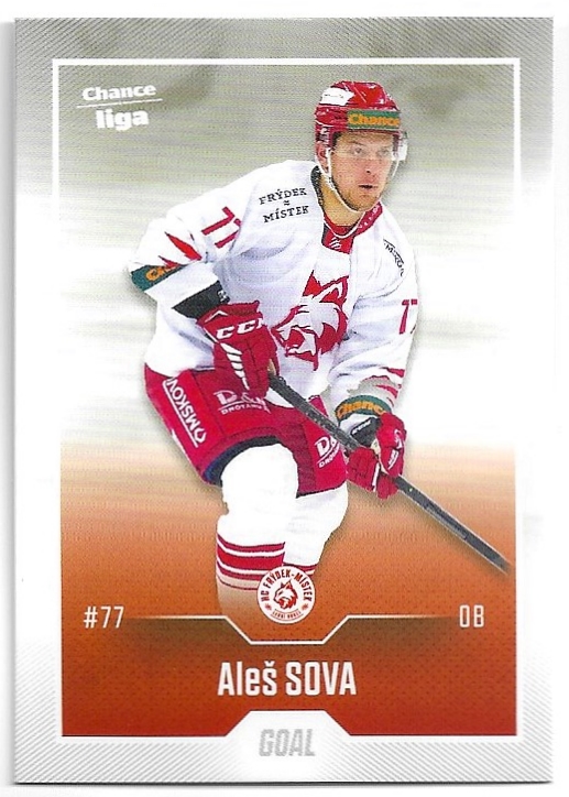 ALEŠ SOVA 22-23 GOAL Cards Chance liga 2.série