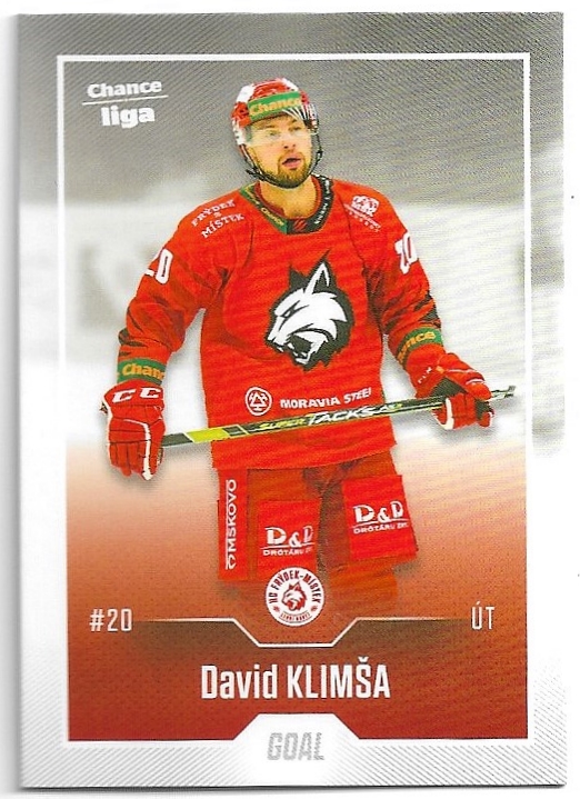DAVID KLIMŠA 22-23 GOAL Cards Chance liga 2.série